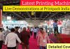 Latest Printing Machinery | Printpack India 2022 | Live demonstrations