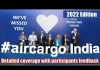 Exponential growth in air cargo industry | Latest innovations at Air Cargo India 2022 event