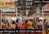 GI Fair India 2023 Unique Products | India Expo Mart
